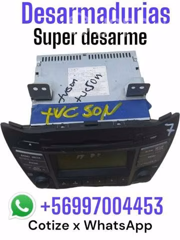 Radio Hyundai Tucson año 2010