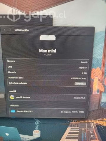 Mac mini M1 / 256 gb / 8gb de ram
