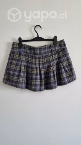 Mini falda cuadrille - Imagen 2