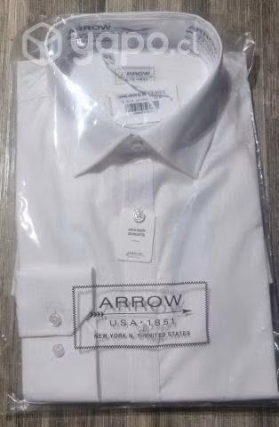 Camisa Arrow 15 1/2 blanca