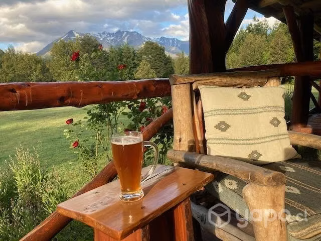 Casa y Cabana al costado del Rio Espolon