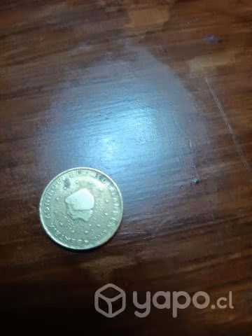 Moneda de 10 euro cent del año 2001