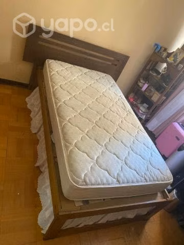 Cama nido 1,5 plazas.