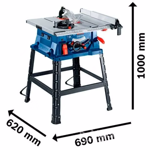 Sierra de banco bosch gts 254 1800w 254mm