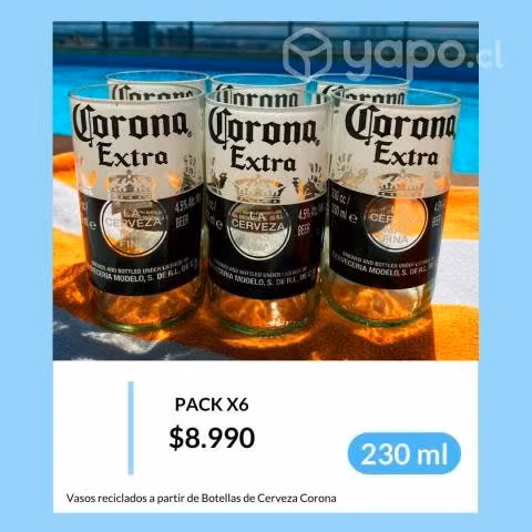 Vasos personalizables - ecofriendly