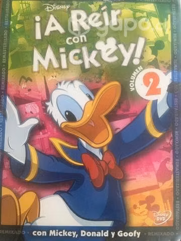 DVD A reír con Mickey Mouse