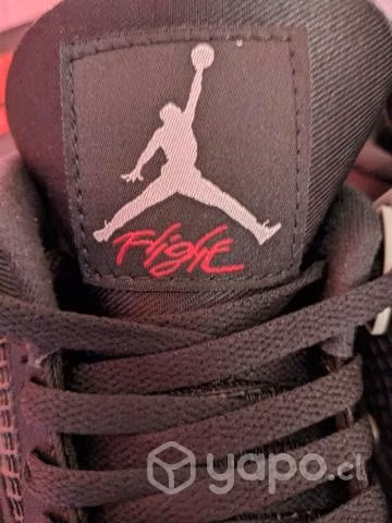 Jordan Retro 4 Black Canvas