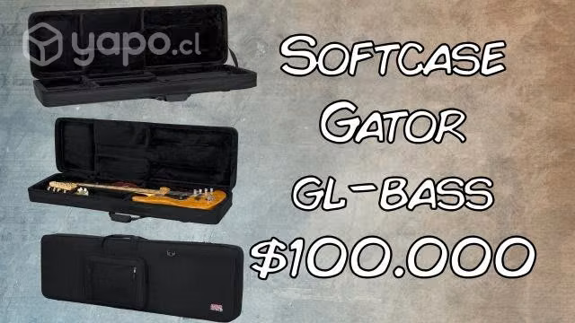 Se vende Softcase Gator GL-BASS Nuevo