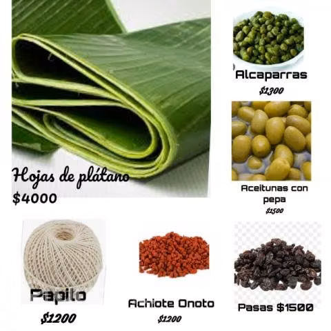 Hojas de plátano y jamón planchado - Imagen 3