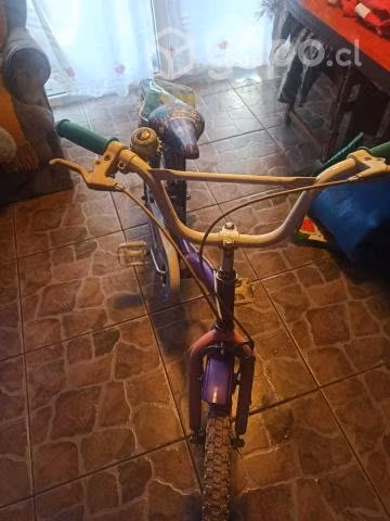 Bicicleta para niña aro 16 "diseño Frozen"