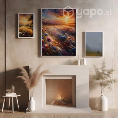 Pintura Oleo Balanceo Al Viento - Imagen 4