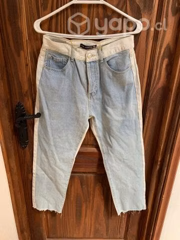Pantalón Jeans bicolor Corona