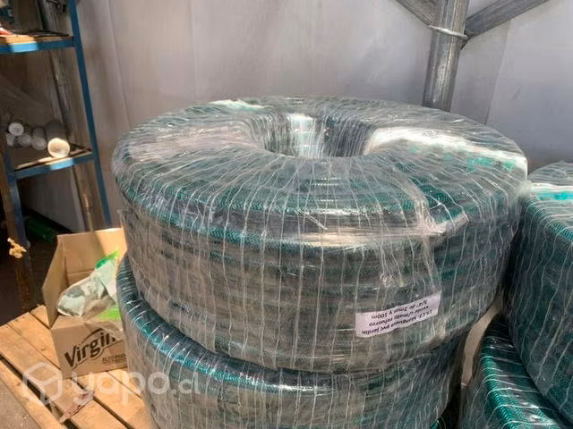 Manguera Malla flex Jardín verde