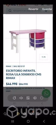 Escritorio infantil Rimax