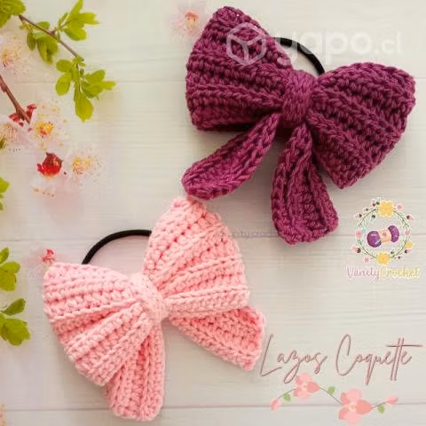Lazos a crochet (coquette)