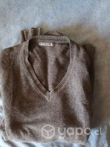 Chaleco Zara Man gris oscuro L - Imagen 3