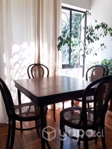 Juego de comedor mesa y sillas viena