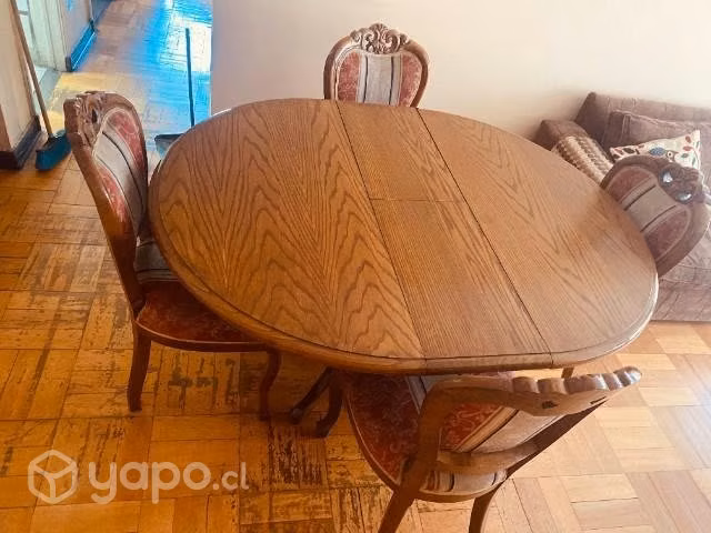 Comedor extensible + 6 sillas