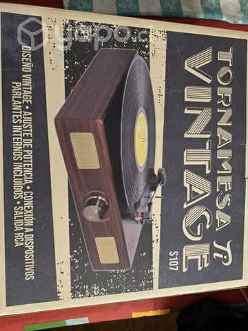 Tornamesa vintage