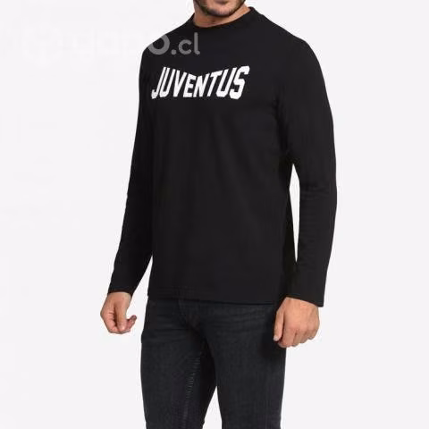 Polera Juventus Manga Larga C/