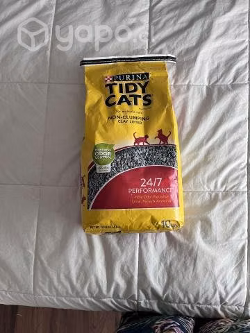 Arena para gatos tiddy cat purina