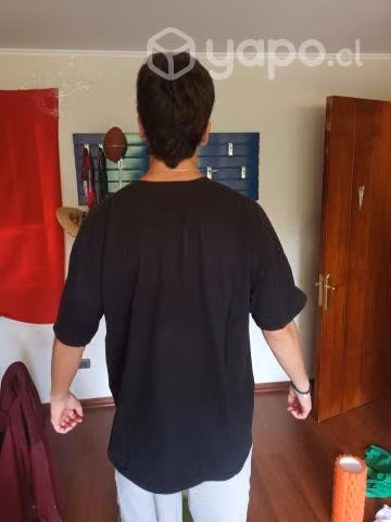 Polera Champion negra 2XL - Imagen 2