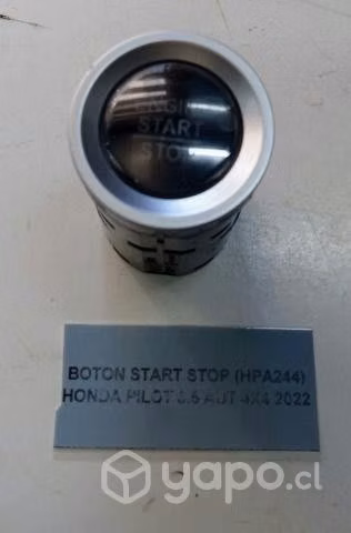 Boton Start Stop (HPA244) Honda Pilot 3.5 AUT 2022