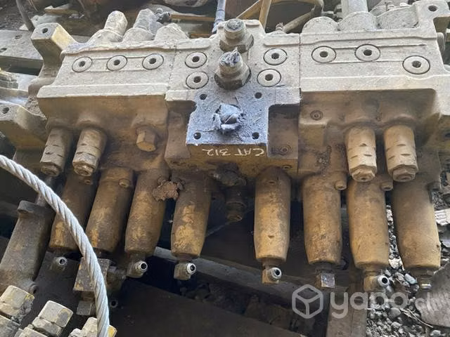 Caja de válvula excavadora Caterpillar 312