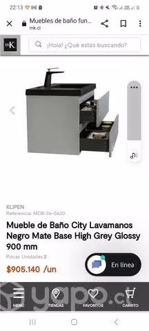 Mueble vanitorio moderno