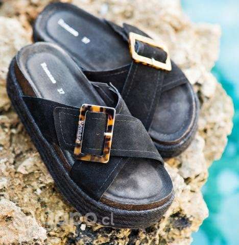 Sandalias Romano negras 35 - Imagen 2