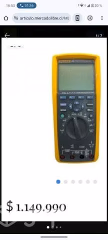 Multímetro industrial Fluke 289