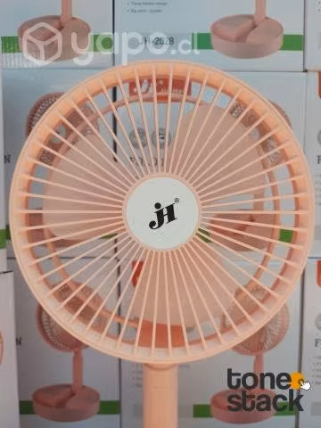 Ventilador Sobremesa JH Rosado Excelente