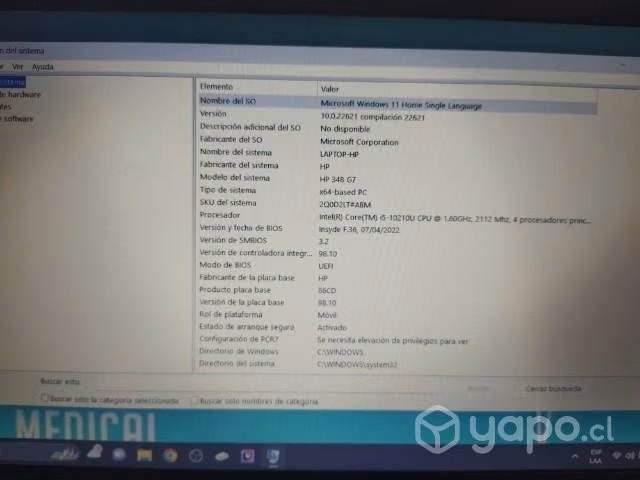 Pc notebook HP 348 G7 i5