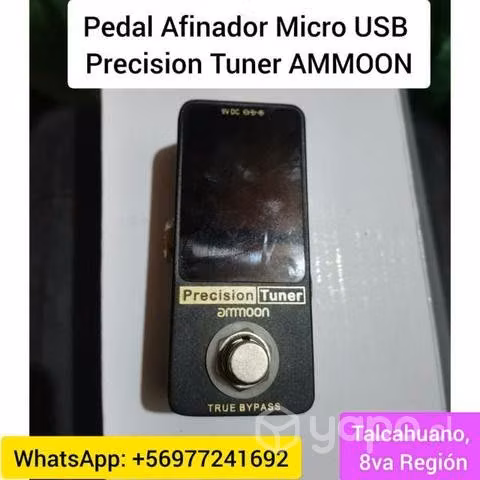 Pedal Afinador Precision Tuner Ammoon