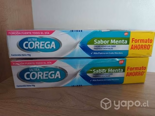 Corega de menta y sin sabor 70 gr $10.000 c/u