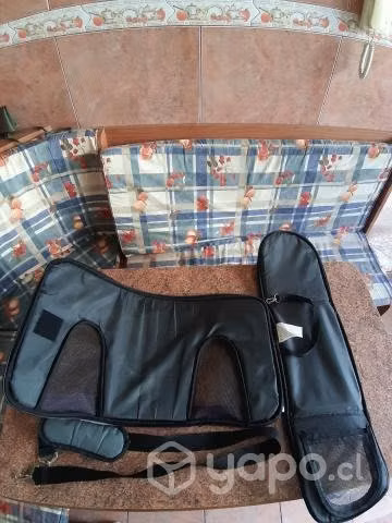 Bolso transporte mascota usado