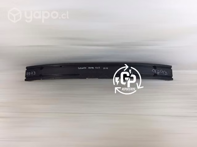 Refuerzo trasero honda Civic 2012-2015