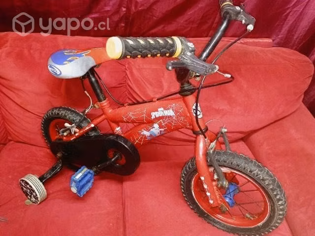 Bicicleta lahsen aro 12 spiderman - Imagen 2