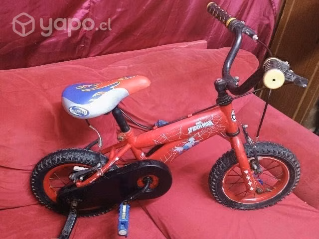 Bicicleta lahsen aro 12 spiderman - Imagen 4