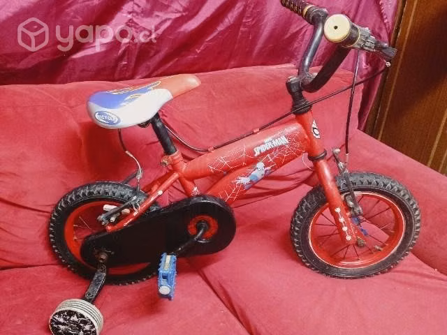 Bicicleta lahsen aro 12 spiderman - Imagen 3