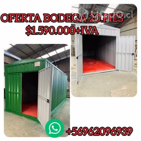 Container Bodega con soldadura mig