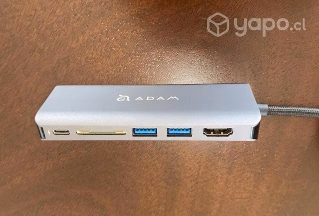 Adaptador Adam Casa A-01 Gray para Macbook