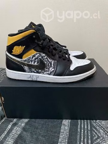 Zapatillas Jordan Mid Pollen Orginales - Imagen 2