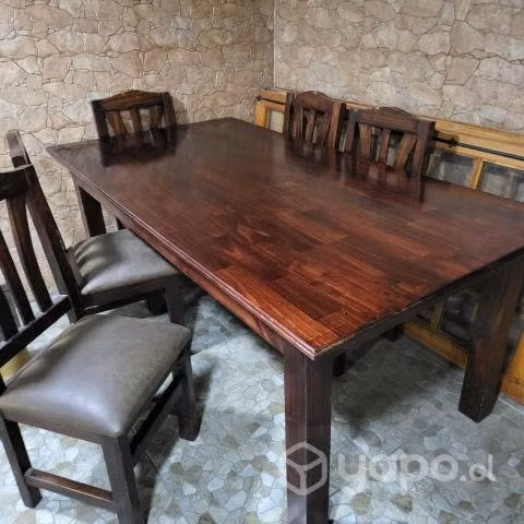 Vendo comedor para 6 personas