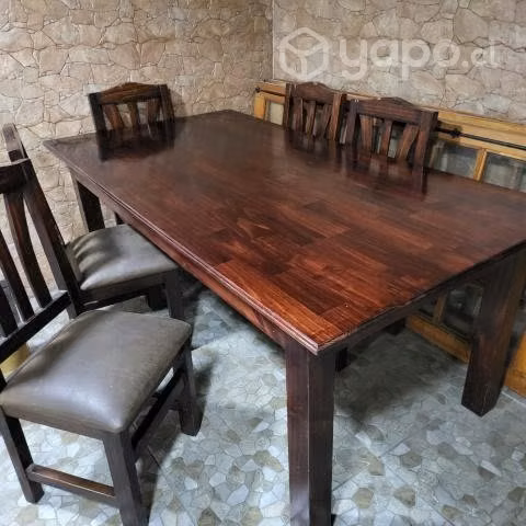 Vendo comedor para 6 personas