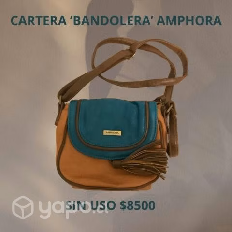 Cartera 'bandolera' Amphoras