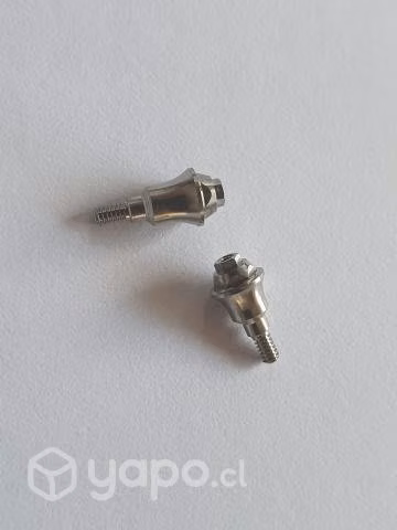 Multiunit rectos para implantes dentales