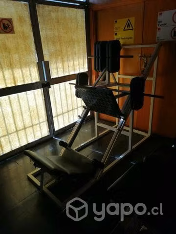 Prensa 45° para Gimnasio.