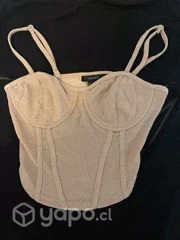 Top tipo corset
