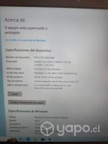 Notebook HP Omen 15 - Imagen 5